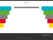 Tablet Screenshot of cudo.com