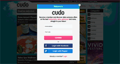 Desktop Screenshot of cudo.com.au