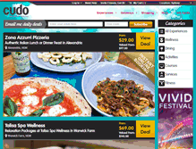 Tablet Screenshot of cudo.com.au